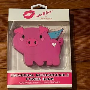 ✨free shipping✨Pink pig universal rechargeable power bank